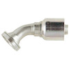 PARKER 16F43-12-12 CRIMP FITTING 45 DEG. 3/4 I.D. M FLANGE