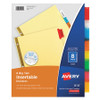 AVERY 7278211111 BINDER DIVIDER INSERTABLE MULTICOLOR