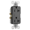 LEGRAND TR26352RBK RECEPTACLE,STRAIGHT BLADE,20A,NEMA 5-20R