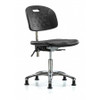 BLUE RIDGE ERGONOMICS BR-CLR-HPDHCH-CR-T1-A0-RG-BLK ESD TASK CHAIR UPHOLSTERED VINYL BLACK