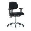 BLUE RIDGE ERGONOMICS BR-ESD-VDHCH-CR-T0-A1-EC-ESDBLK ERGONOMIC CHAIR FABRIC BLACK