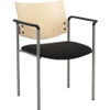 KFI 1311SL-SP22-2902 SIDE/GUEST CHAIR W/ARMS WOOD BACK