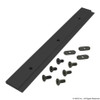 80/20 INC 2265-BLACK BLACK 12 ALUMINUM CONTAINER HANGER
