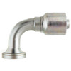 PARKER 16N43-16-16 CRIMP FITTING 90 DEG. 1 I.D. M FLANGE