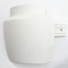 ACROVYN HRB20CAPL949N LEFT HANDRAIL RETURN WHITE