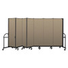 SCREENFLEX HFSL607-VO HEAVY DUTY ROOM DIVIDER 7 PANEL 6 FT H