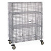 INSTOCK GRMJSEC55 MOBILE SECURITY CART BLUE 68 H 24 W