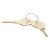 COMPONENT HARDWARE P30-0802 KL802 BRASS KEY,GOLD