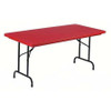 CORRELL R3060-25 HEAVY DUTY BLOW-MOLDED FOLDING TABLE CORRELL R3060-25 HEAVY DUTY BLOW-MOLDED FOLDING TABLE