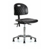 BLUE RIDGE ERGONOMICS BR-HPMBCH-CR-T1-A0-NF-RG-BLK ERGONOMIC CHAIR POLYURETHANE BLACK