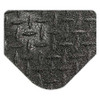 WEARWELL 416.1516X4X6BK DIAMOND-PLATE W/GRIT SHIELD BLK 4X6FT