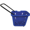 SHOPPING BASKET 114815AZU0 ROLLING HAND BASKET POLYPROPYLENE BLUE