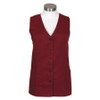 FAME FABRICS 81247 TUNIC VEST BURGUNDY V93 MD