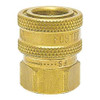 FOSTER 12FS STRAIGHT-THRU BRASS SOCKET,1/8" FPT