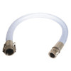 CONTINENTAL COMMERCIAL PRODUCTS NTF075-20CE-G FOOD GRADE HOSE 3/4 ID X 20 FT. CLEAR