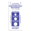 WARMMARK WM 37/99 TEMPERATURE INDICATOR LABEL HEAT PK100