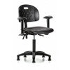 BLUE RIDGE ERGONOMICS BR-HPMBCH-RG-T1-A1-NF-RG-BLK ESD TASK CHAIR FABRIC BLACK