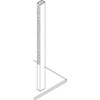 INSTOCK GRFT-23-4B-48.00A ISLAND STANCHION STEEL 2 W 3 D