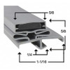 DELFIELD 1702797 DOOR GASKET,22-3/4" X 28-3/8"