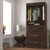 BESTAR 26872-69 STORAGE UNIT 3 DRAWER SET CHOCOLATE 36 