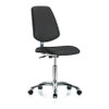 BLUE RIDGE ERGONOMICS BR-ECR-VMBCH-MB-CR-NF-EC-ESDBLK ESD TASK CHAIR UPHOLSTERED VINYL BLACK