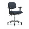 BLUE RIDGE ERGONOMICS BR-NCR-VDHCH-CR-T0-A1-RG-8546 ERGONOMIC CHAIR POLYURETHANE BLUE