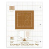 ROARING SPRING PAPER PRODUCTS 95182 PAD,ENGINEER,8.5X11,BUFF