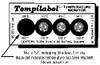 TEMPIL 26709 EMPILABEL SERIES 4 - 120F PACK10