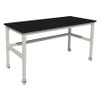 INSTOCK GRHD-6024-HCAP ADJUSTABLE TABLE 2000 LB CAP. 60 W 24 D