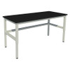 INSTOCK GRHD-9624-AP ADJUSTABLE TABLE 2000 LB CAP. 96 W 36 H