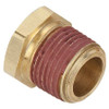 PARKER VS209P-12-2 REDUCING BUSHING, BRASS, 1/8 X 3/4 IN