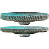 3M 7010363164 DISC, 577F, COATED, 4 1/2 INCH DIA, 80 G