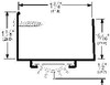 PEMKO 217AV48 SWEEPS & SEALS; TYPE: DOOR BOTTOM SHOE ;