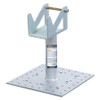 FALLTECH 78012WCSSC CB ANCHOR,STEEL ANCHOR,POST ANCHOR,GRAY