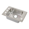 ELKAY DRKADQ2522550 SINK,SS,25X22X5.5",TOP