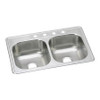 ELKAY DSE233225 DAYTON STAINLESS STEEL 33" X 22" X 8-1/1