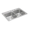 ELKAY DXR33222 DAYTON STAINLESS STEEL 33" X 22" X 8-3/1