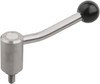 KIPP K0109.1081X15 M8, STAINLESS STEEL THREADED STUD ADJUST