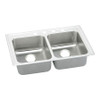 ELKAY LRADQ3321551 ELKAY LUSTERTONE CLASSIC STAINLESS STEEL