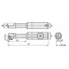 WIDIA GTD QSBI375750155R INDEXABLE BORING BAR,7/16",HSS