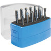 MSC SETM640MMDC 4 PC DOUBLE CUT BURR SET WITH TREE W/RAD