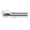 SCIENTIFIC CUTTING TOOLS TMI495-18HA 3/4-18 INTERNAL 18 TPI 1/2" SHANK 4-FLUT