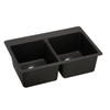 ELKAY ELGU2522WH0C ELKAY QUARTZ CLASSIC 24-5/8" X 18-1/2" X