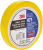 3M 7100044627 3M(TM) VINYL TAPE 471 YELLOW, 3/4 IN X 3