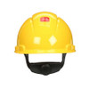 3M H-702SFV-UV HARD HAT YLW VENT RATCHET SUSPENSION W U