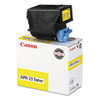 CANON 0455B003AA YELLOW TONER,CANON GPR-23