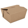 SOUTHERN CHAMPION TRAY 0761 CHAMPPAK RETRO CARRYOUT BOXES, KRAFT, 4-