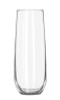 LIBBEY INC. 228 GLASS FLUTE STEMLESS 8-1/2 OZ