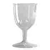 WNA COMET SW5 COMET PLASTIC WINE GLASSES, 6 OZ, CLEAR,