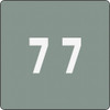 SMEAD MANUFACTURING CO. 67427 SINGLE DIGIT END TAB LABELS,1 1/2X1 1/2
